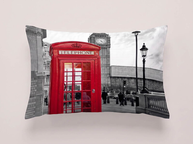 Obliečka na vankúš BIG BEN | 50x70 cm