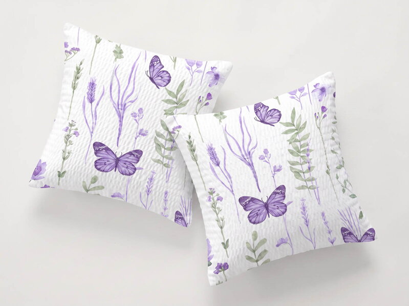 2 set krepových obliečok DAISY Violet