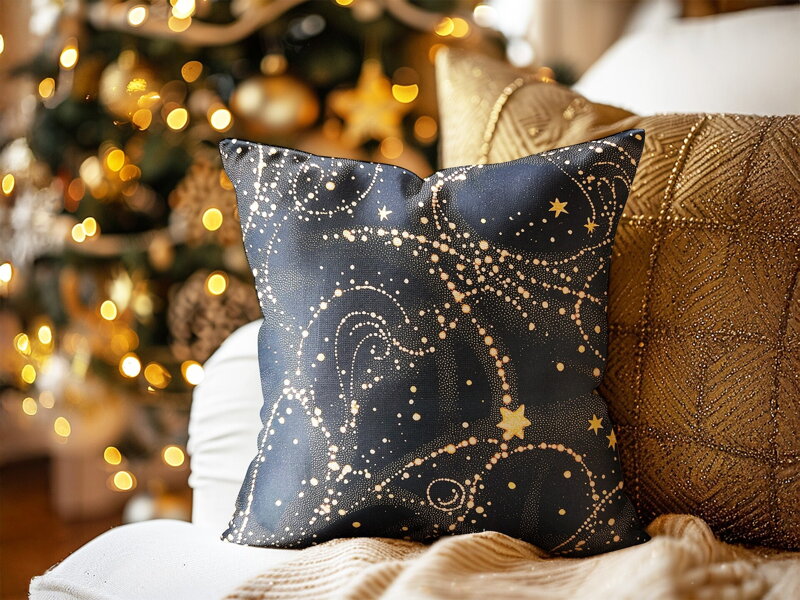 Obliečka na vankúš COSMIC Black