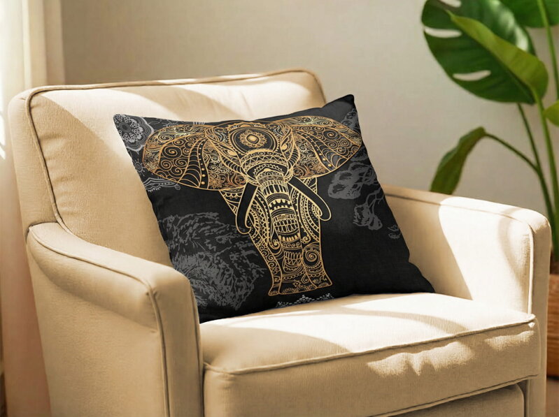 Obliečka na vankúš ZLATÝ SLON