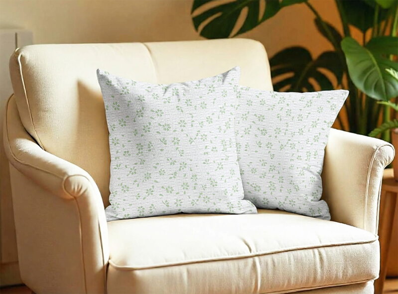 2 set krepových obliečok CLARA White Mint