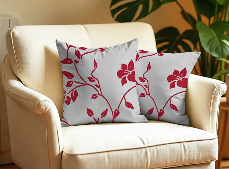 Obliečka na vankúš ZARAGOZA Red | 2ks