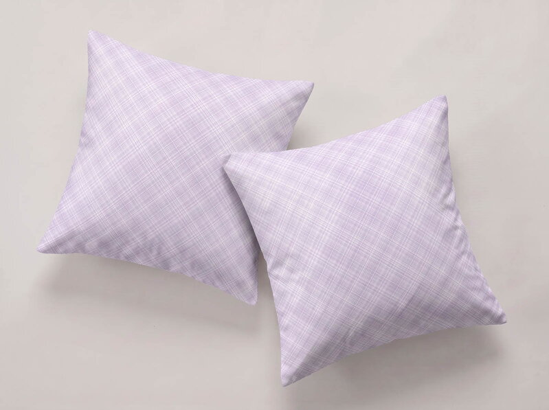2 set obliečok na vankúš PASTEL Levandulová
