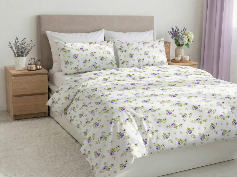Bavlnené obliečky ROSENBERG Violet