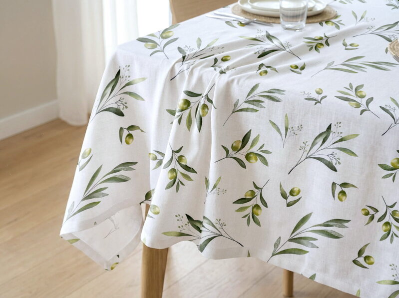 Obrus OLEA s nešpinivou úpravou