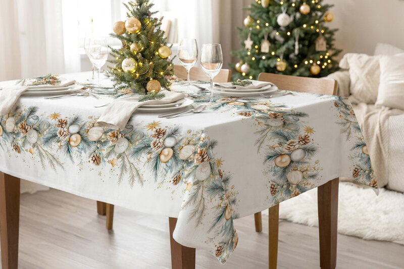 Vianočný obrus IHLIČKA