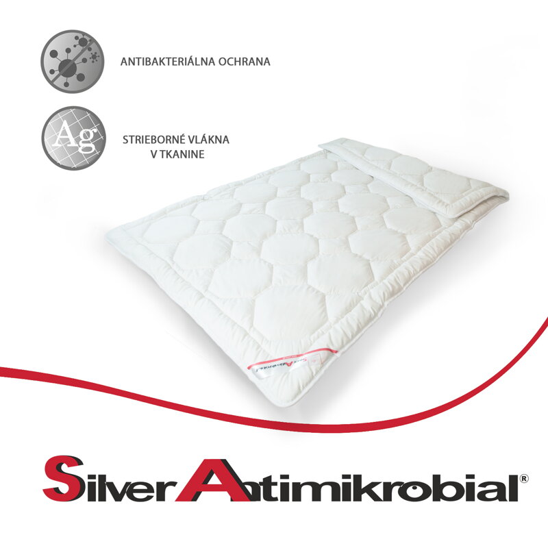 Predĺžený antialergický paplón Silver Antimikrobial®