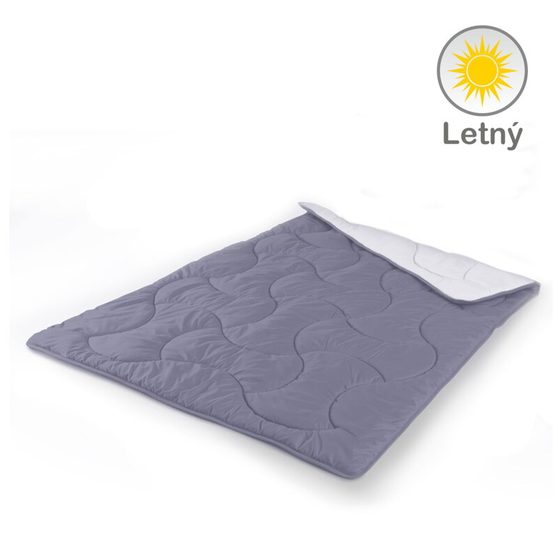 Letný paplón Fresh Cool GREY WHITE | 140x200