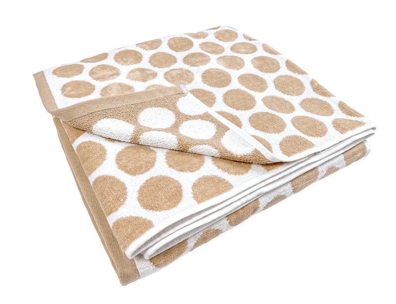 Plážová osuška MALIBU DOTS Sand Plážová osuška MALIBU DOTS Sand