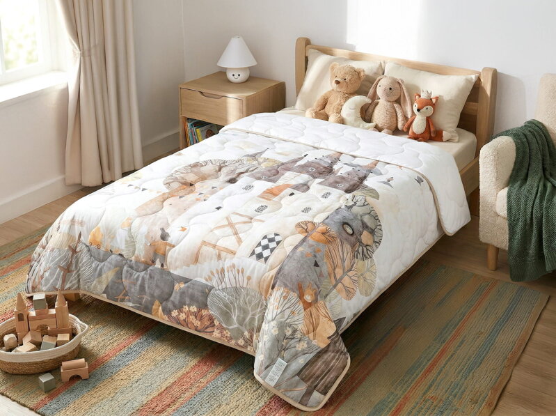 Bavlnený prehoz ČAROVNÝ HRAD