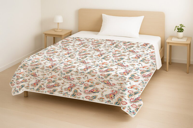 Prehoz na posteľ Botanica PAISLEY Prehoz na posteľ Botanica PAISLEY