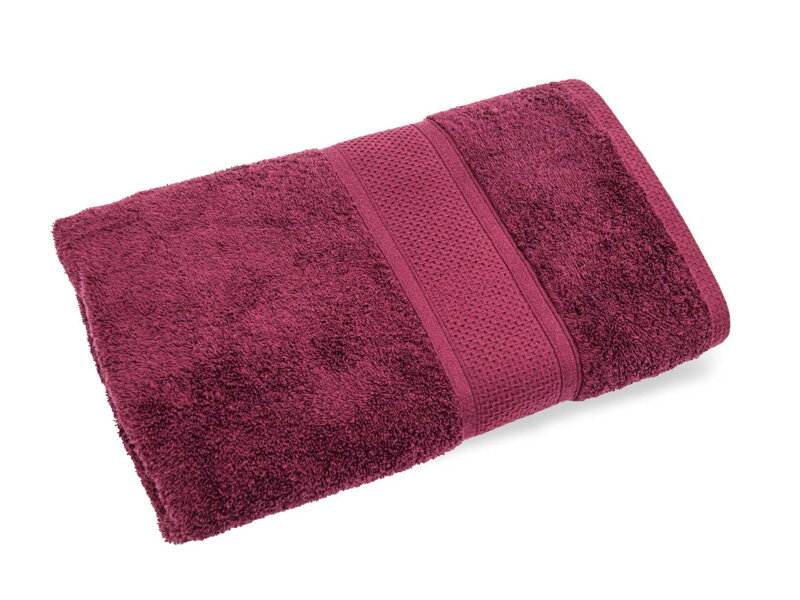 Osuška de Luxe Bordová