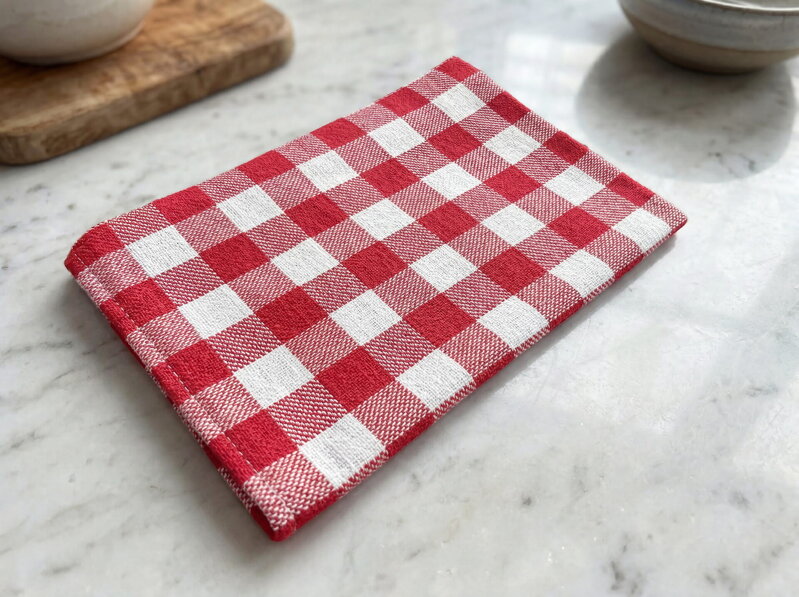 Bavlnená utierka KARINA Red