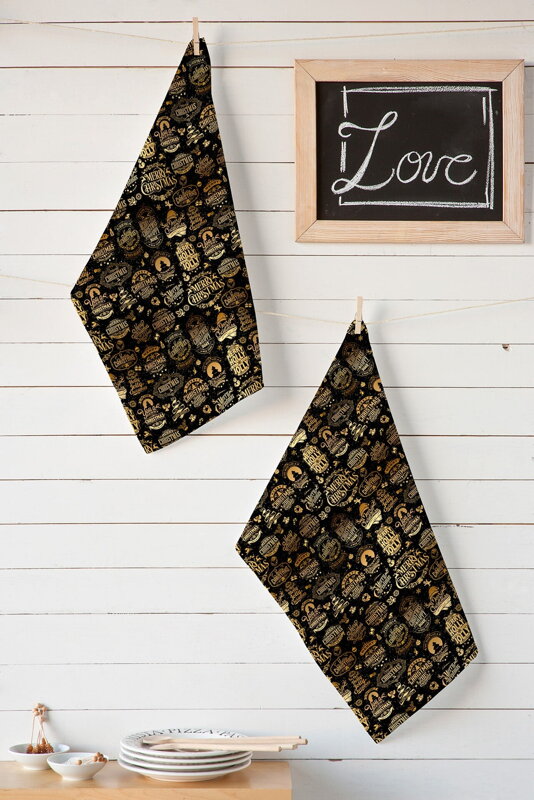 2-set utierok PANAMA KITCHEN TOWEL - Veselé Vianoce 2-set utierok PANAMA KITCHEN TOWEL - Veselé Vianoce